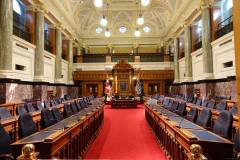 Inside Legislative Assembly in Victoria BC Inside Legislative Assembly in Victoria BC
