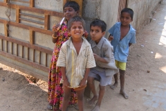 Street kids in Bangalore, India Street kids in Bangalore, India