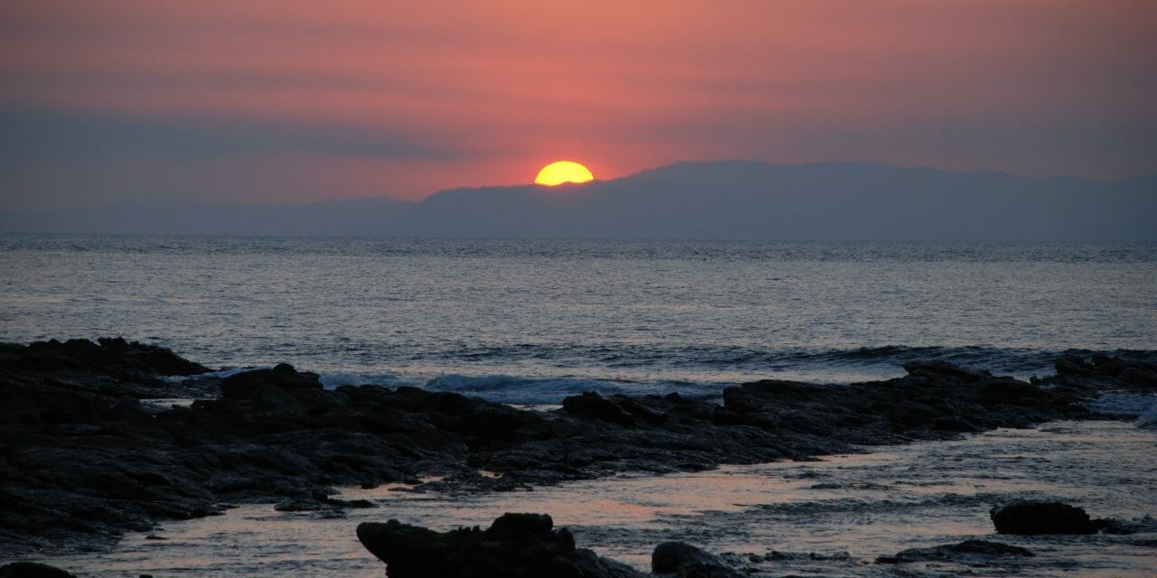 Pacific Coast Sunset at Hotel Punta Leona
