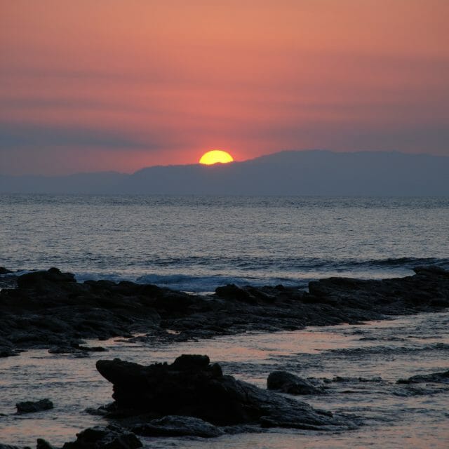 Pacific Coast Sunset at Hotel Punta Leona