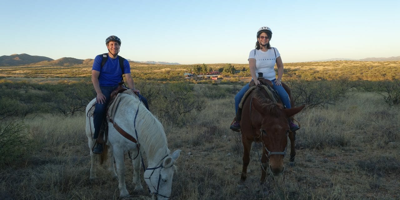 horseback riding at Rancho de la Osa in Arizona