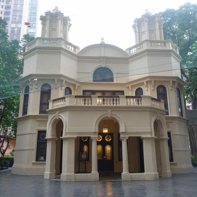 Exterior Ohel Leah Synagogue in Hong Kong