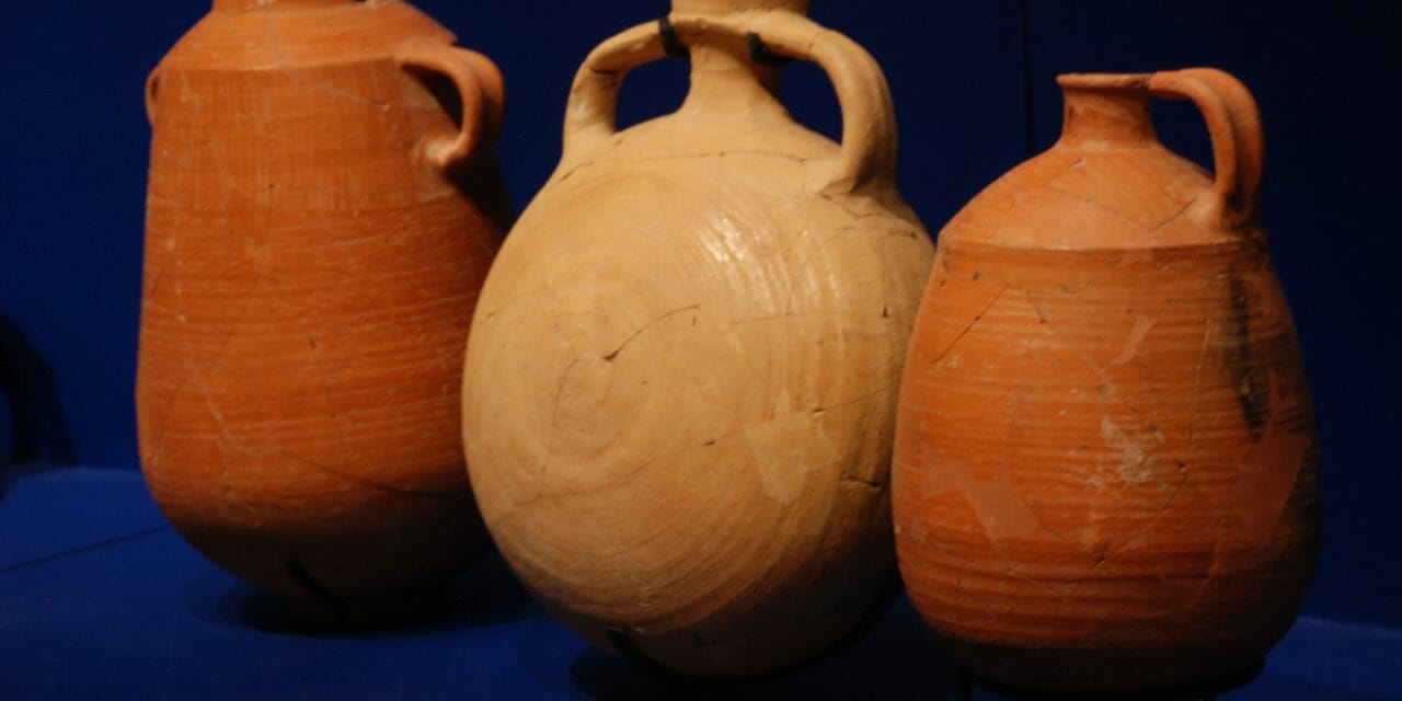 Vessels from Dead Sea Scroll traveling exhibit