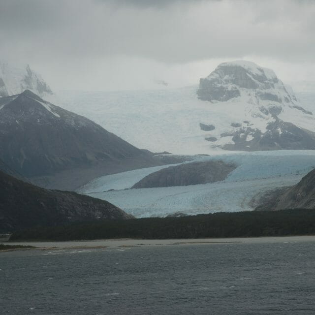 Darwin Glacier in South America