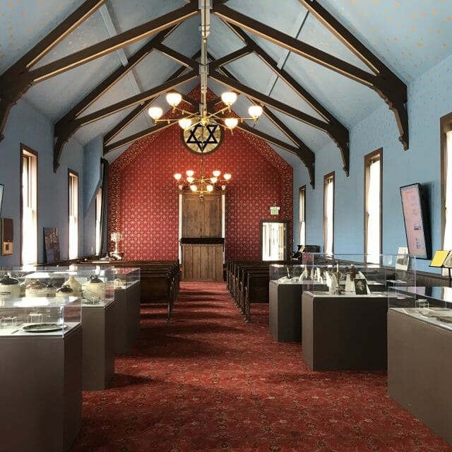 Leadville Colorado Jewish Museum Sanctuary interior