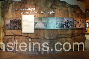 Ute Museum in Colorado Entrance to Permanent Exhibit