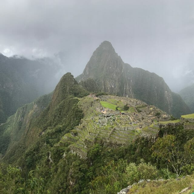 Machu Picchu Panoramic View With River