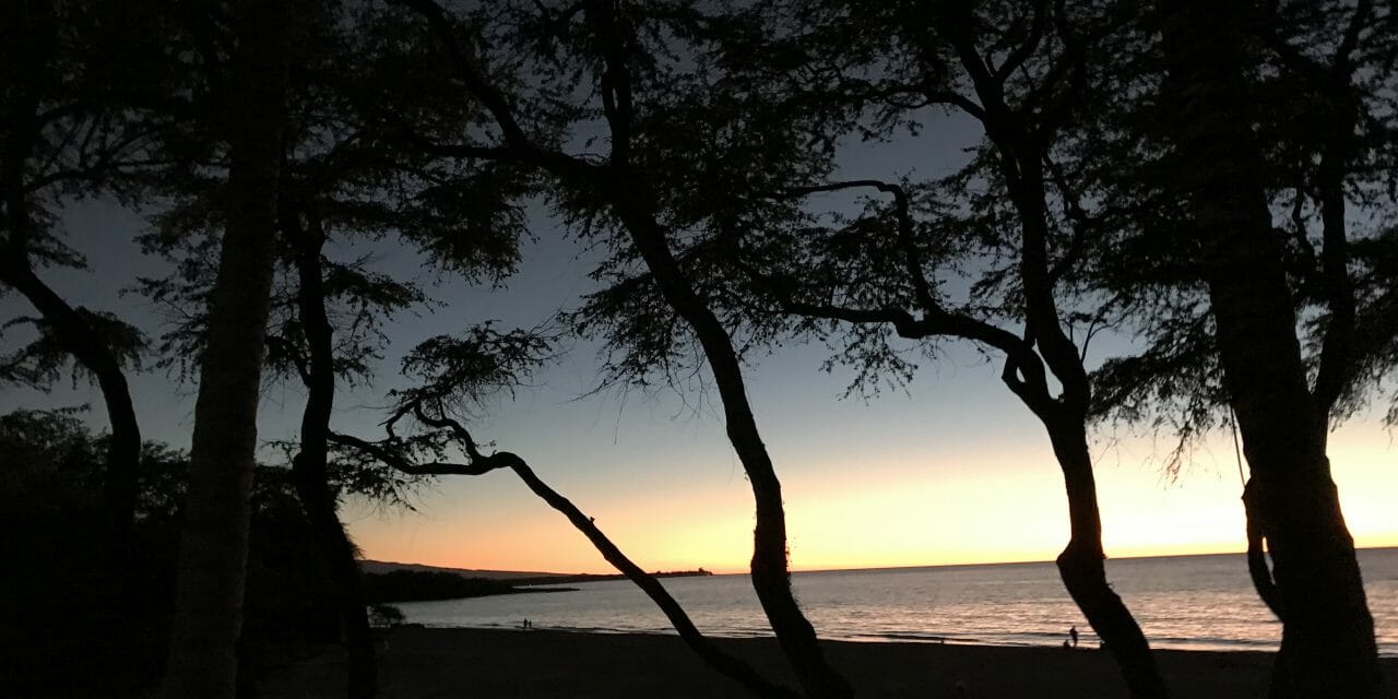 Sunset-at-Hapuna-Beach-Hawaii