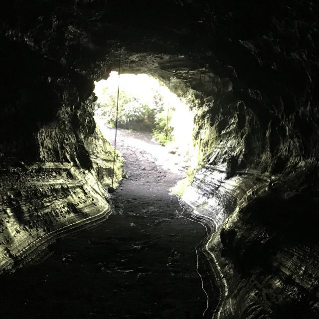 Entrance to a Lava Tube on the Big Island of Hawaii
