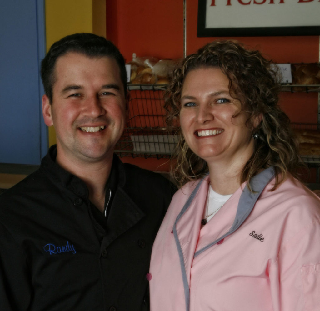 Sadie and Randy Russo, owners of La Patisserie Francaise, photo courtesy of the bakery
