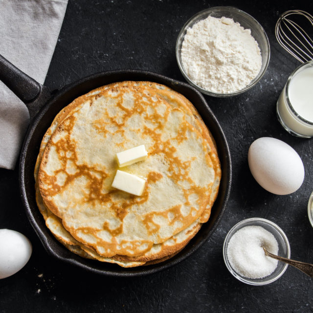 Basic Ingredients for a Crepe Shack Crepe