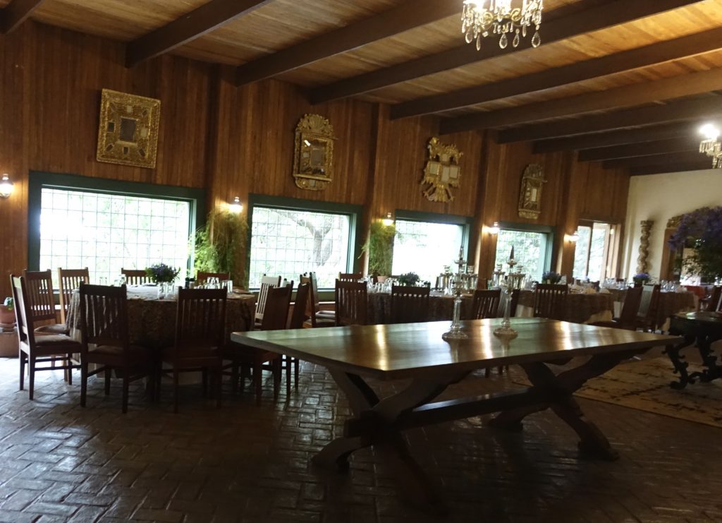 Dining Room at Hacienda Huayocari; Photo by The Traveling Bornteins