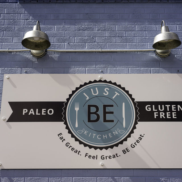 Just Be Kitchen Sign