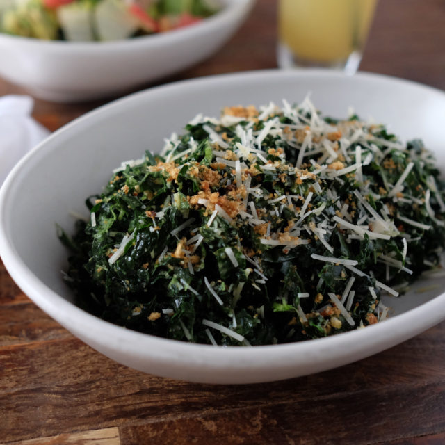 True Food Kitchen Organic Tuscan Kale Salad: Photo Provided by True Food Kitchen