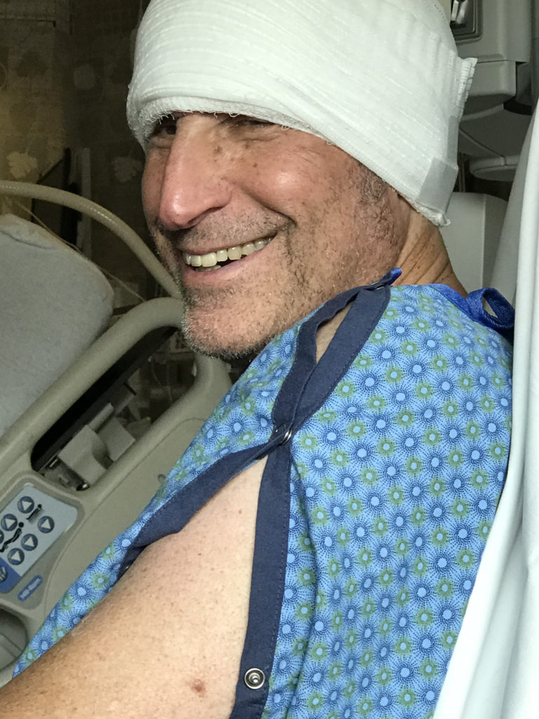 Ira Bornstein after Brain Surgery August 2020