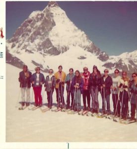 Zermatt Ski Class August 1974