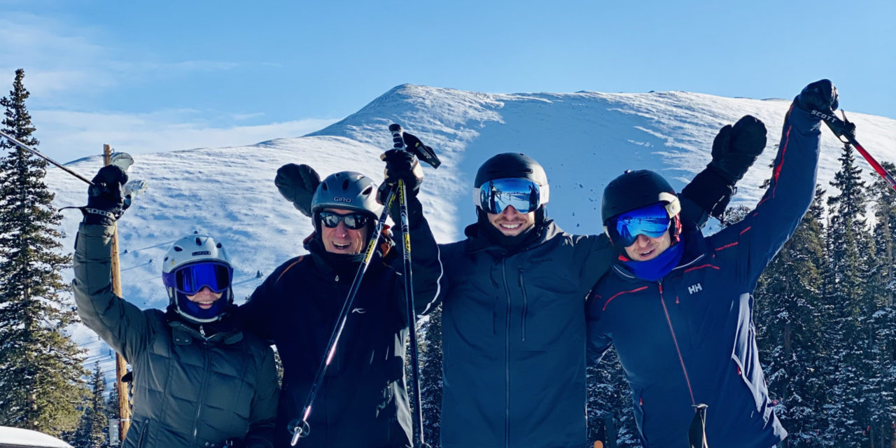 Bornstein Family Skiing