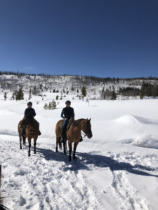 The Traveling Bornsteins Horseback Riding at Vista Verde Guest Ranch in Colorado